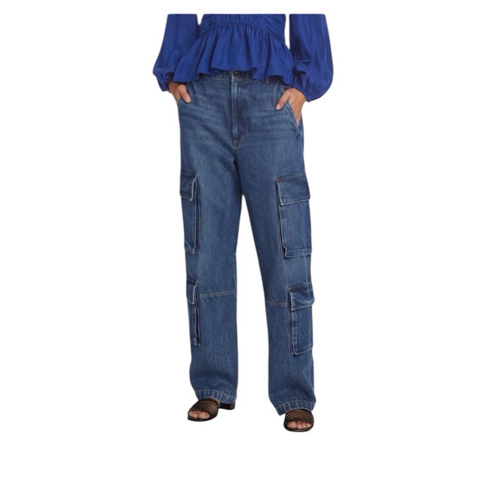 Citizens of Humanity Delena Cargo Jeans in Alma NWT